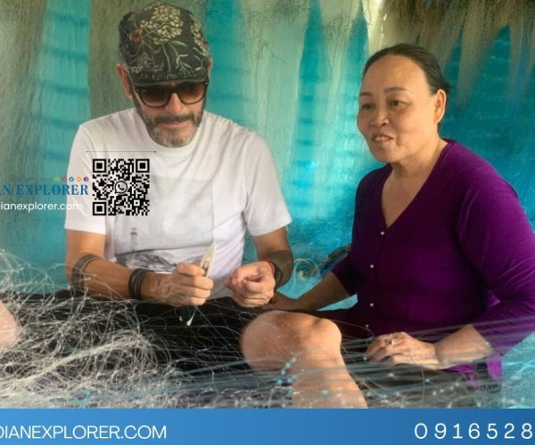 Tra Nhieu Fishing Village Eco Tour From Hoi An | Net Weaving Experience