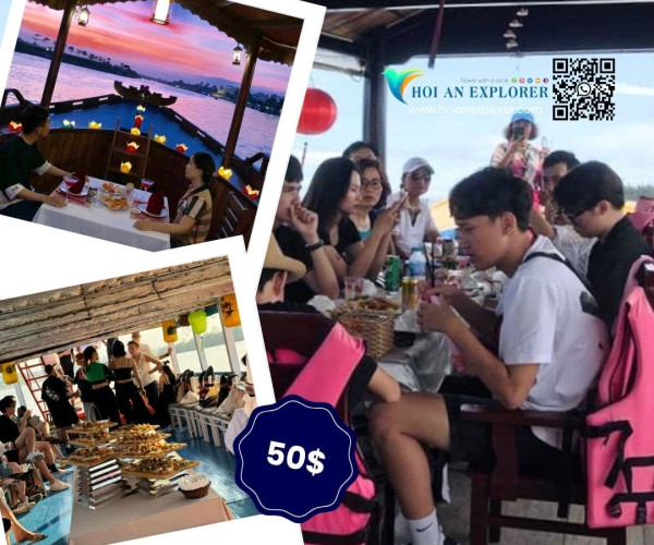 Hoi An Wooden Boat Lunch Cruise – Discover The Tranquil Hoai River