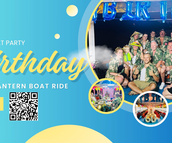 Birthday Party On The Hoi An Wooden Boat
